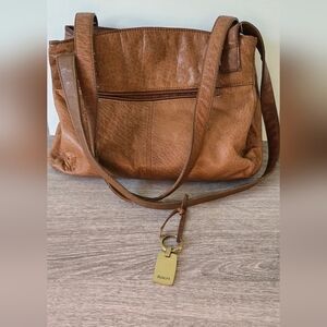 Rolfs Vintage Brown Leather Women's Bag